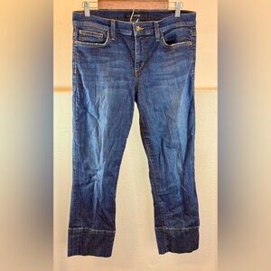 Joe's Jeans Dark Blue Ankle Cropped Women's Jeans